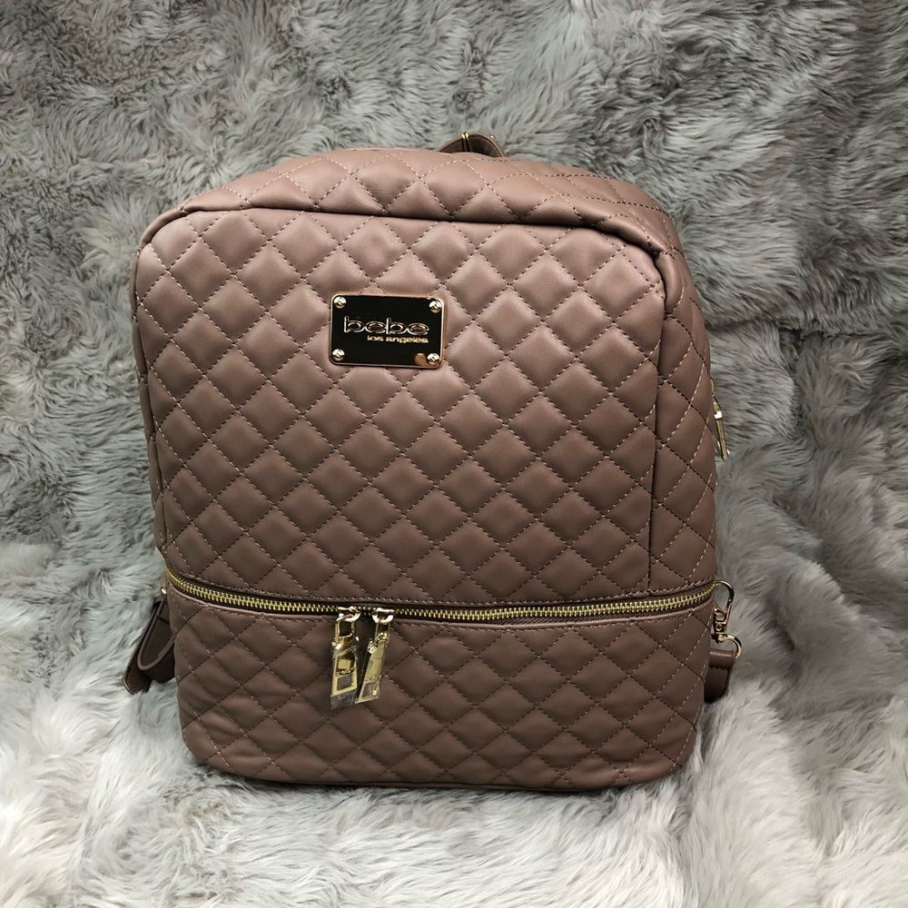Bebe quilted backpack